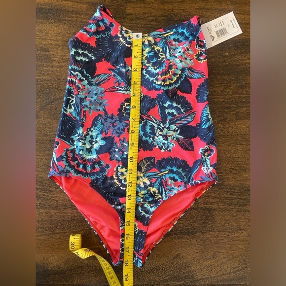 Roxy Girls One Piece Swim Suit Size 14 - Picture 4 of 5